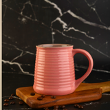 Chic pink coffee mug