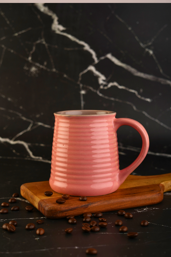 Chic pink coffee mug