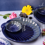 Handmade ceramic platter height & breadth