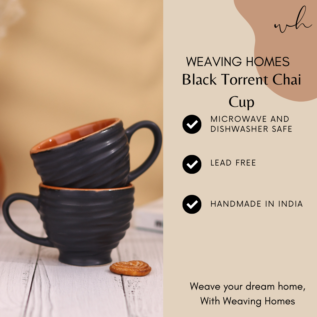 Navy blue chai cup specifications