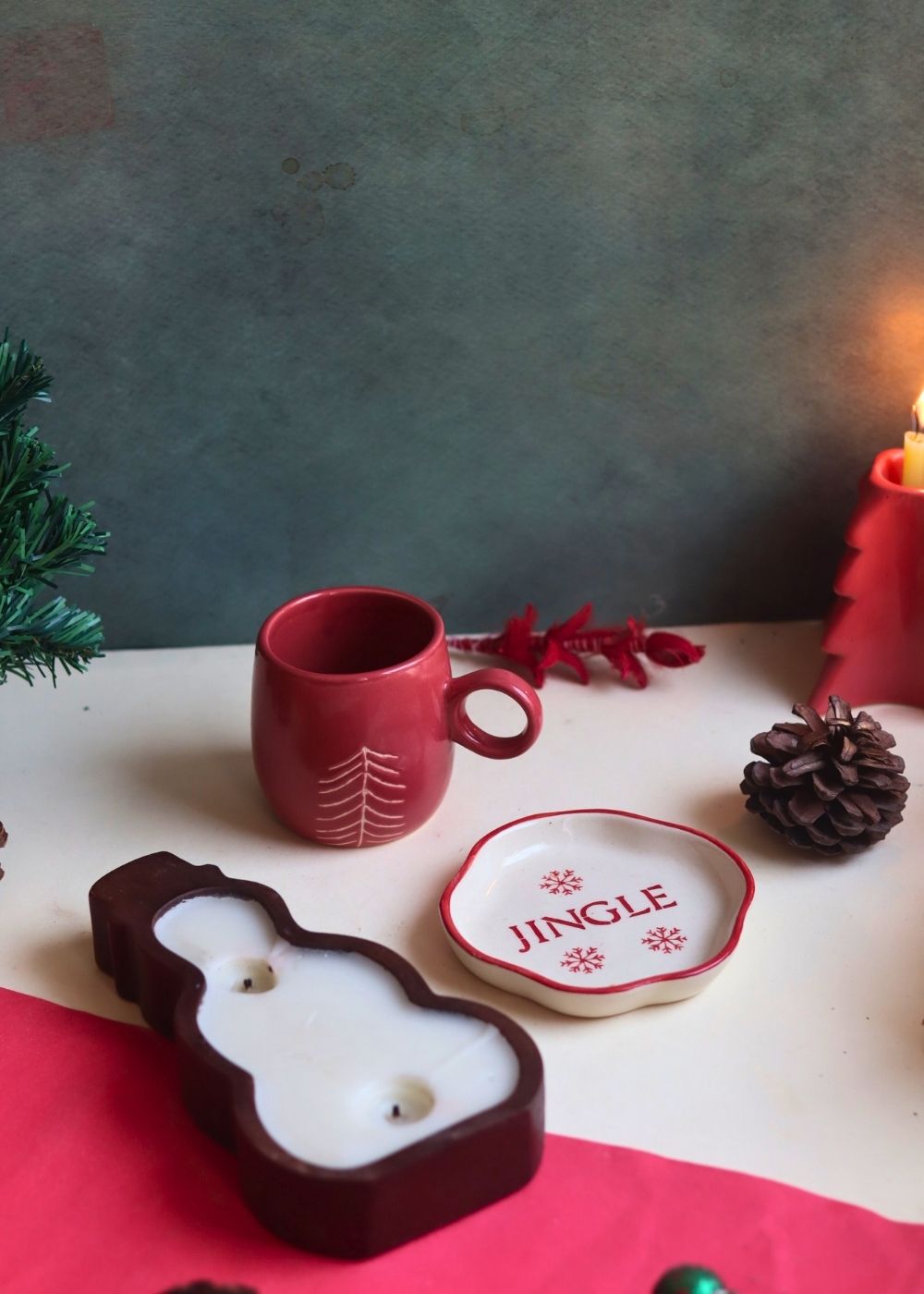 handmade Set of 3 - Snowy Night Combo