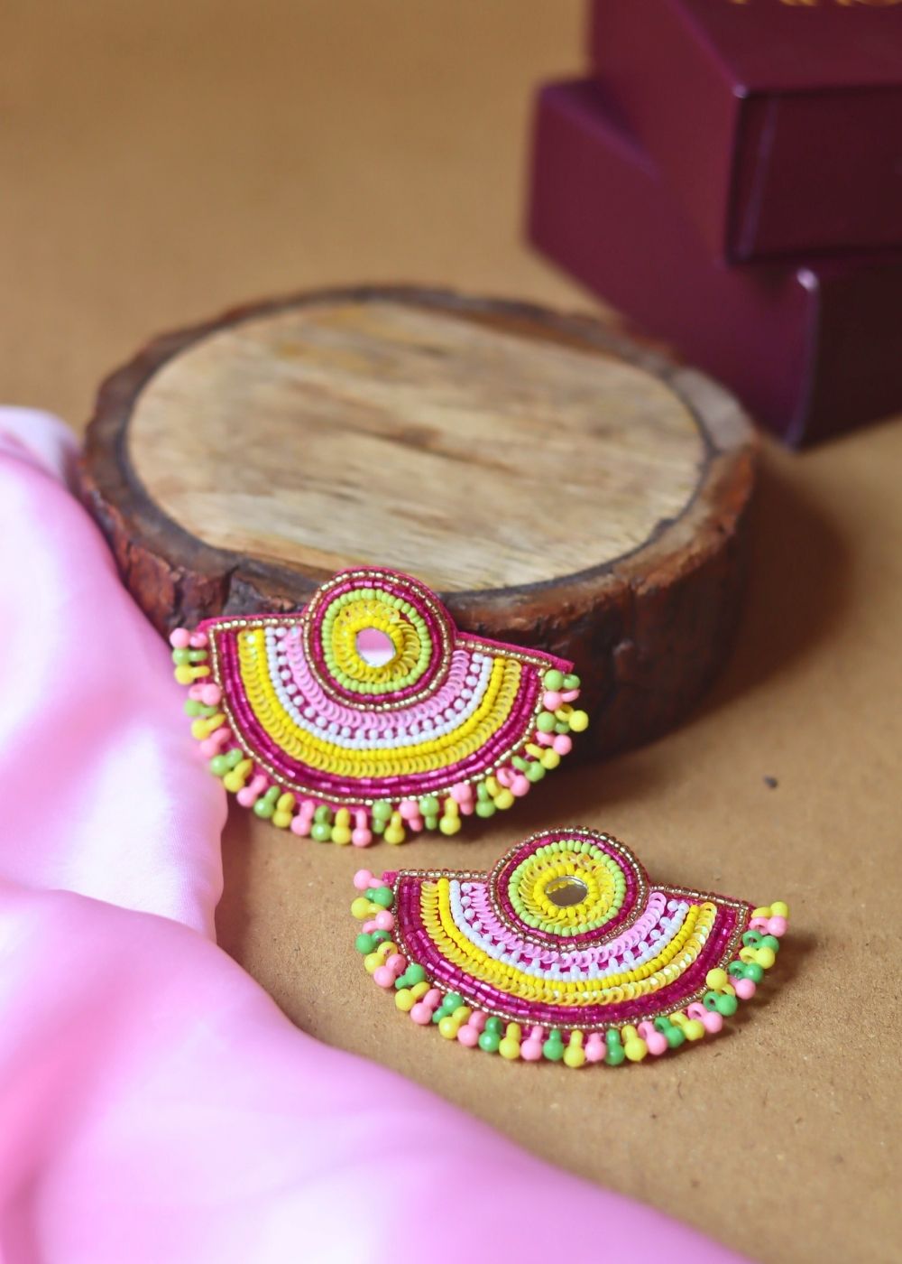 Mastani Handmade Beaded Earrings with premium quality material