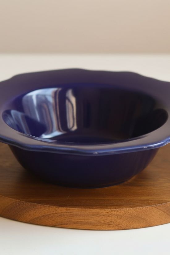 Royal Blue Pasta Bowl