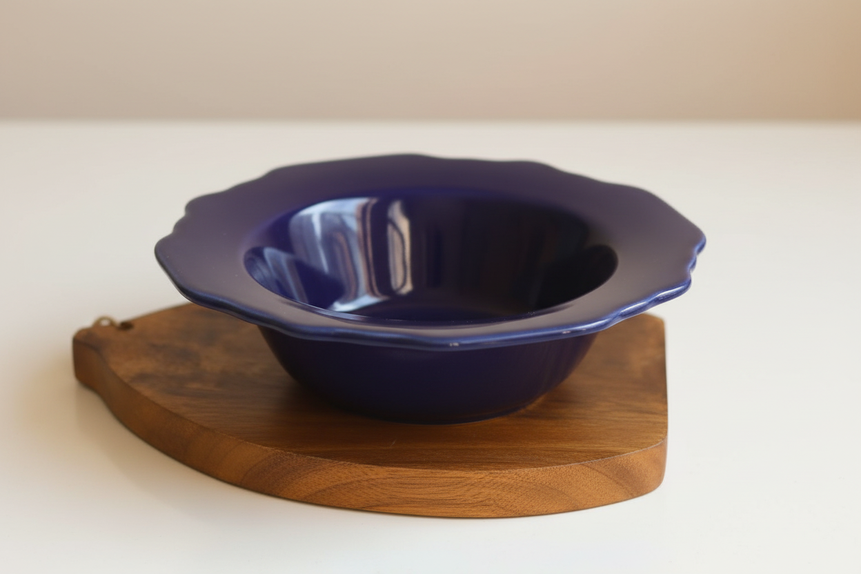 Royal Blue Pasta Bowl