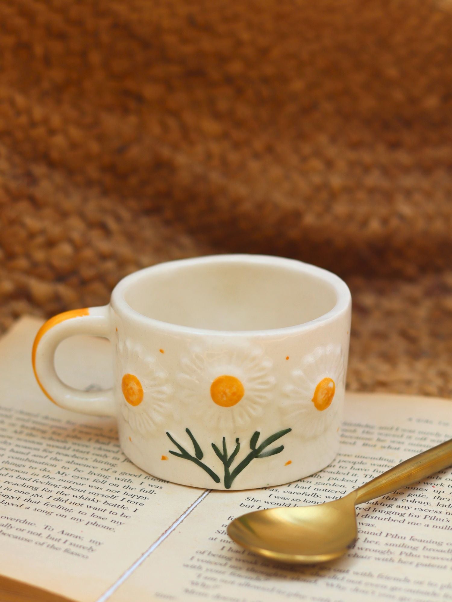 handmade Sunflower Bloom Mug