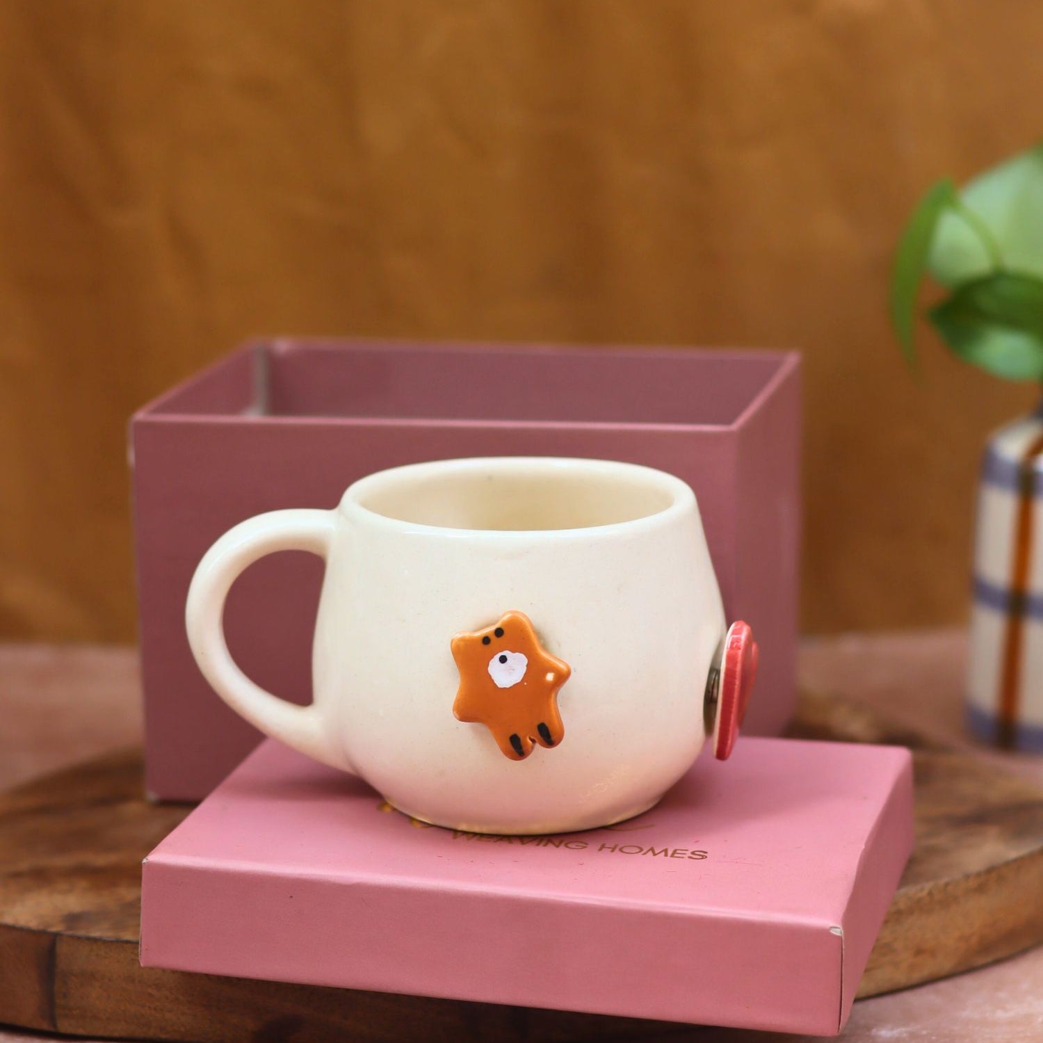 handmade Love's magnet mug in a Gift Box