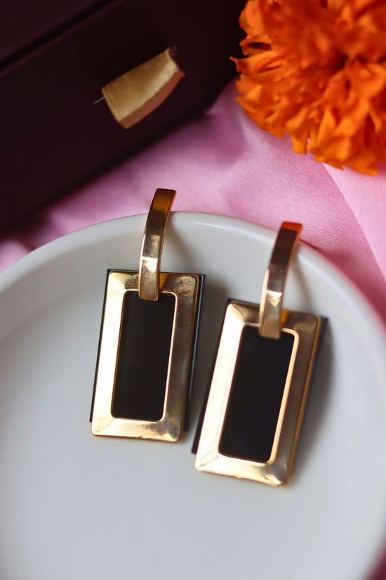Party Ready Black Earrings with premium quality material