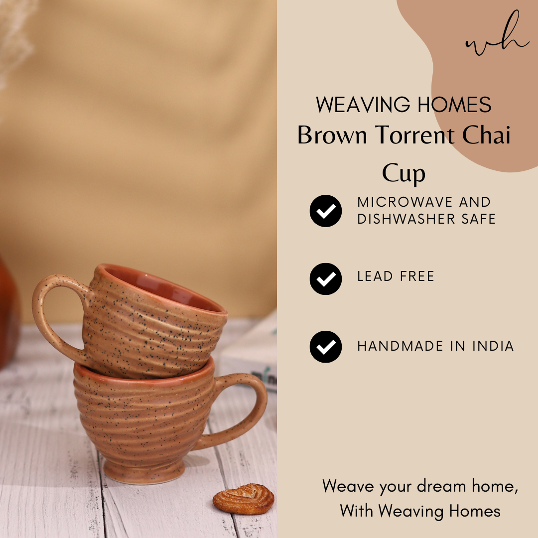 Brown torrent chai cup specifications