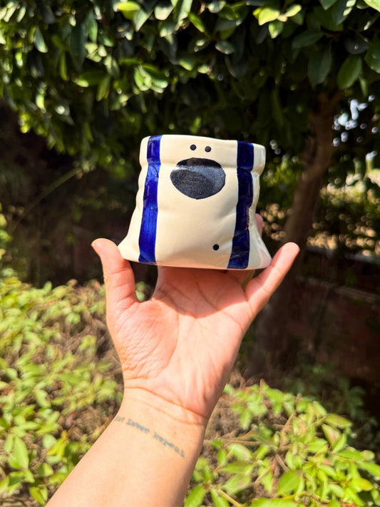 Pup Pouch Mug made by ceramic