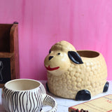 Zebra & Sheep Planters handmade in india