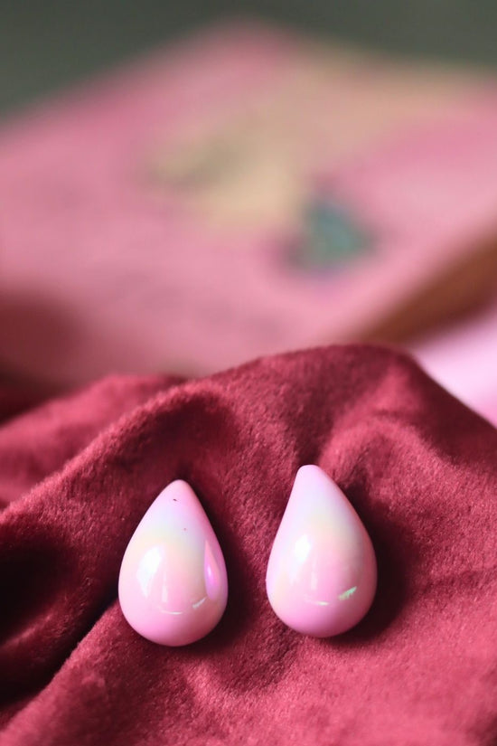 Waterdrop Earrings - Pink made with premium quality material
