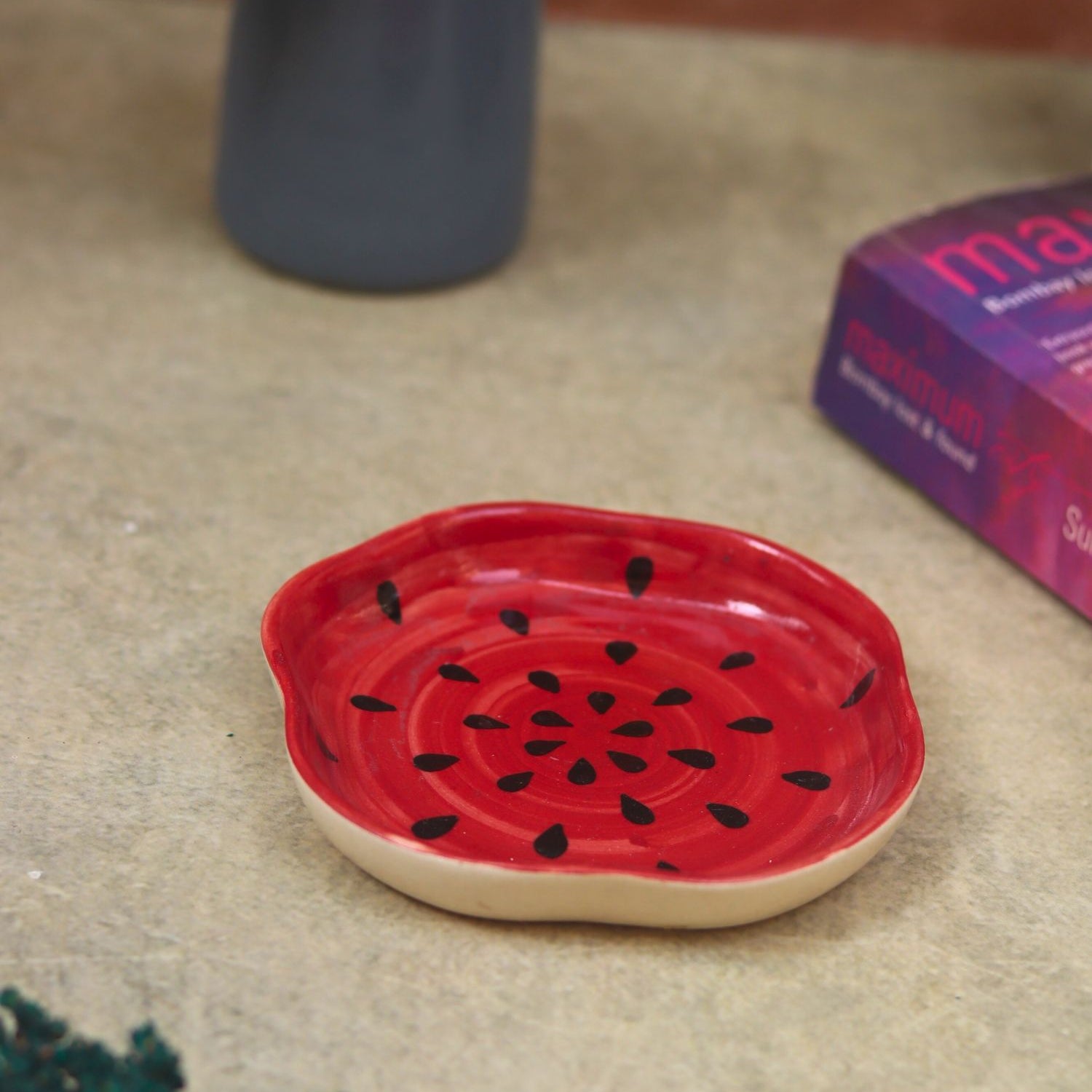 Watermelon Handmade Dessert Plate with premium quality material