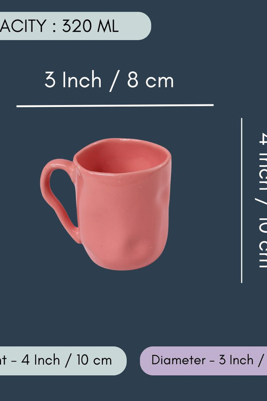 Pink Wavy Mug