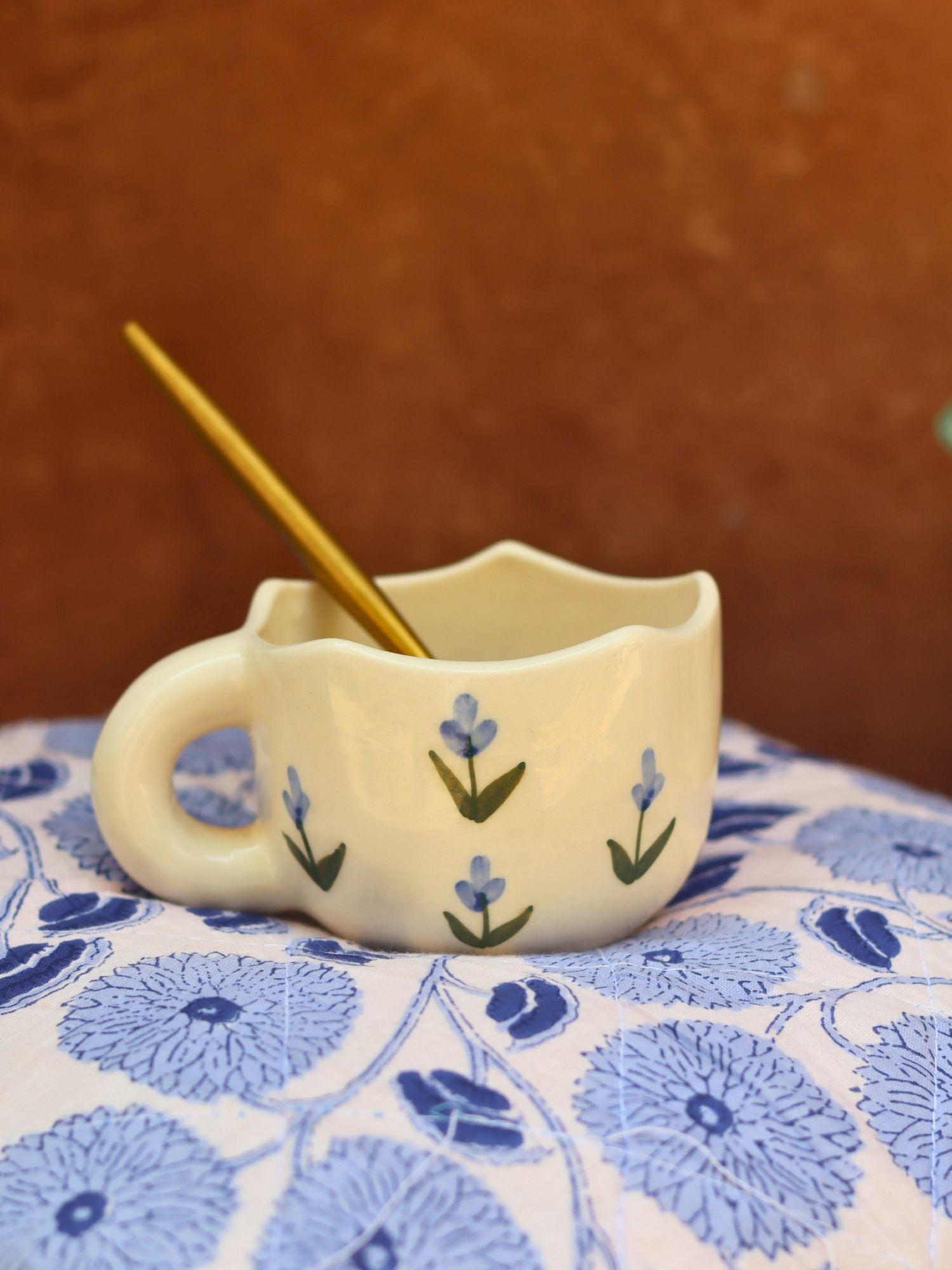 Blue Tulip Mug with premium quality material