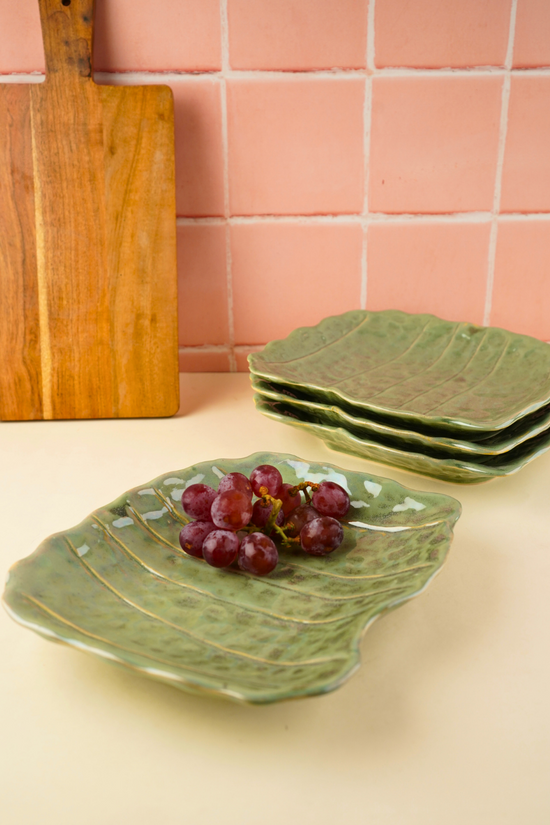 nature's green color platter 