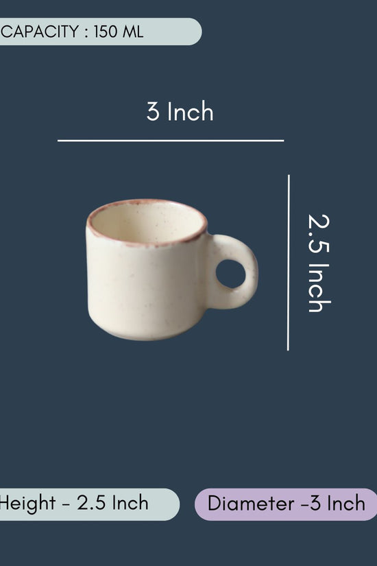 Cream Tea Cups - Set of 6