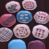 Set of 10 Hotselling Dessert plates (for the price of 7) handmade in india