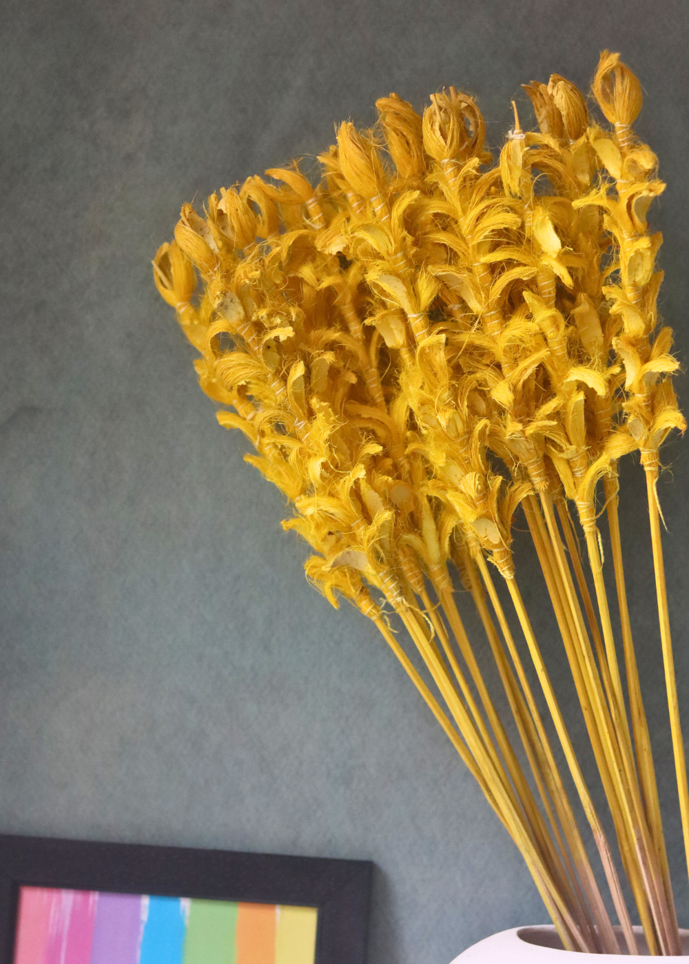 Natural dried yellow ginger bunch 