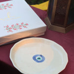 Handmade Evil Eye Plate in a Gift Box