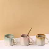 handmade ombre mugs set of three combo