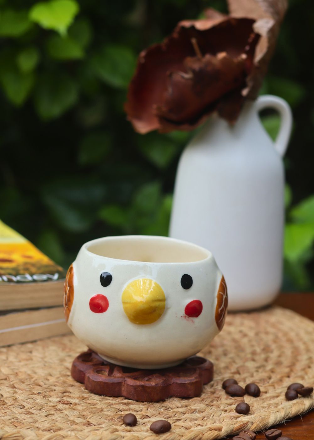Birdie Mug made by ceramic