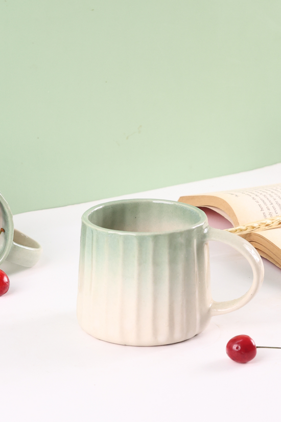 Green coffee mug 