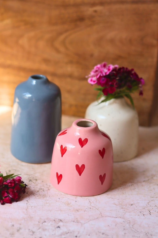 Handmade Set of 3 - Everbloom Bud Vases