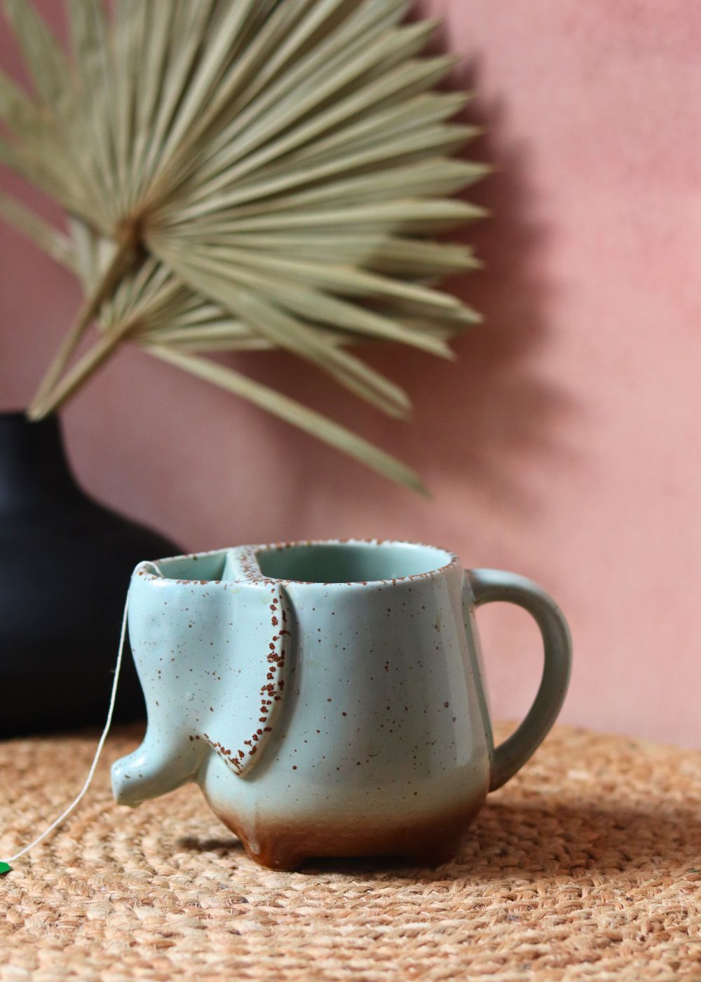 ele mug made by ceramic 