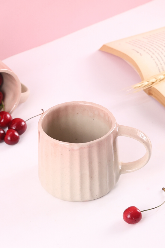 Handmade ceramic coffee mug