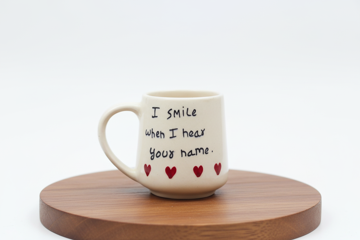 I Smile When I Hear Your Name Mug