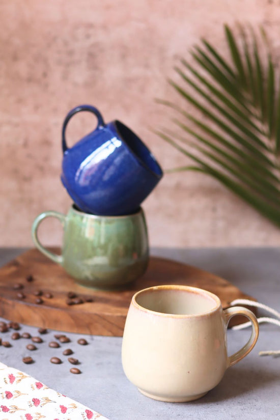 Set of 3 - The Cozy Mugs made by ceramic