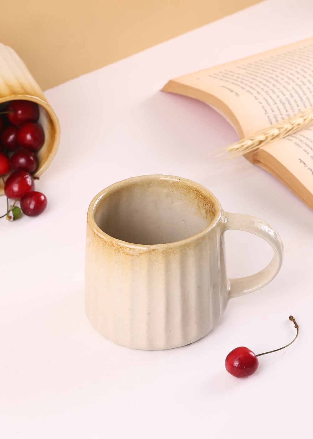 Brown ombre coffee mug 