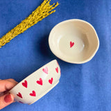 all heart bowl handmade in india 