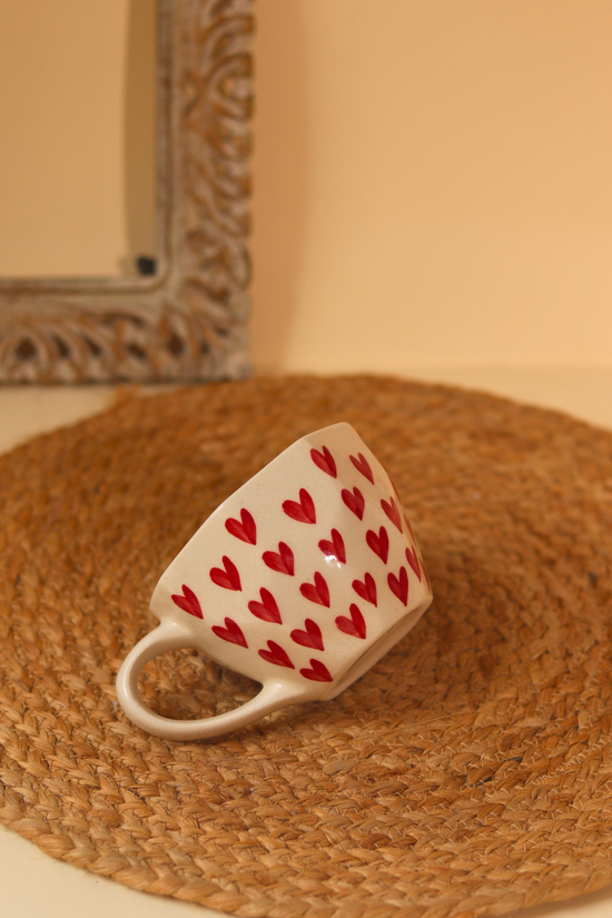 Handmade mug made by ceramic