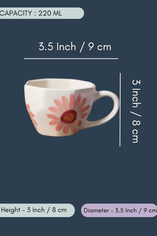 Flower Mug in a Gift Box