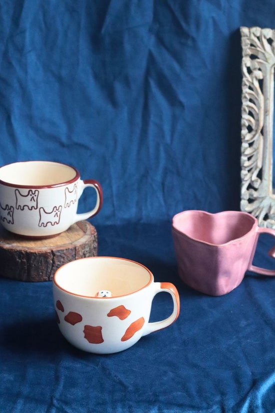 Set of 3 - Pawfect Love Mugs with premium quality material
