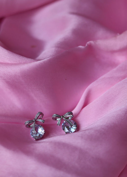 Silver plated Silver Charm Earrings
