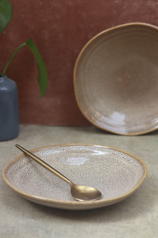 Beige Artisanal Pasta Plate with premium quality material