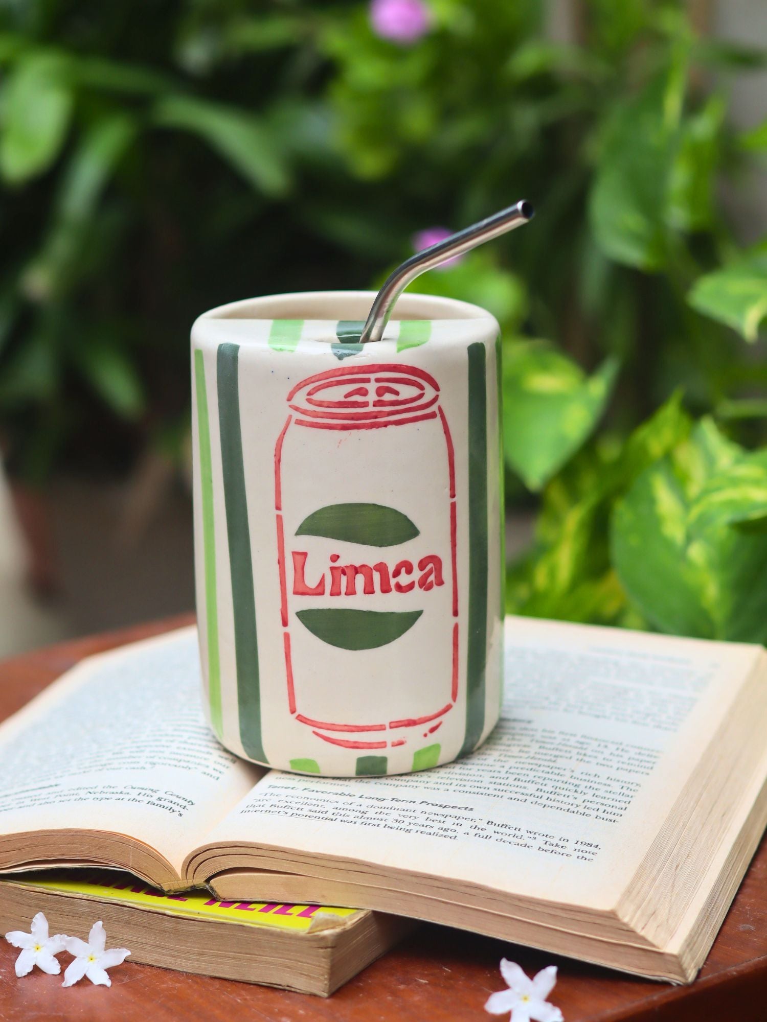 Limca Tumbler made by ceramic
