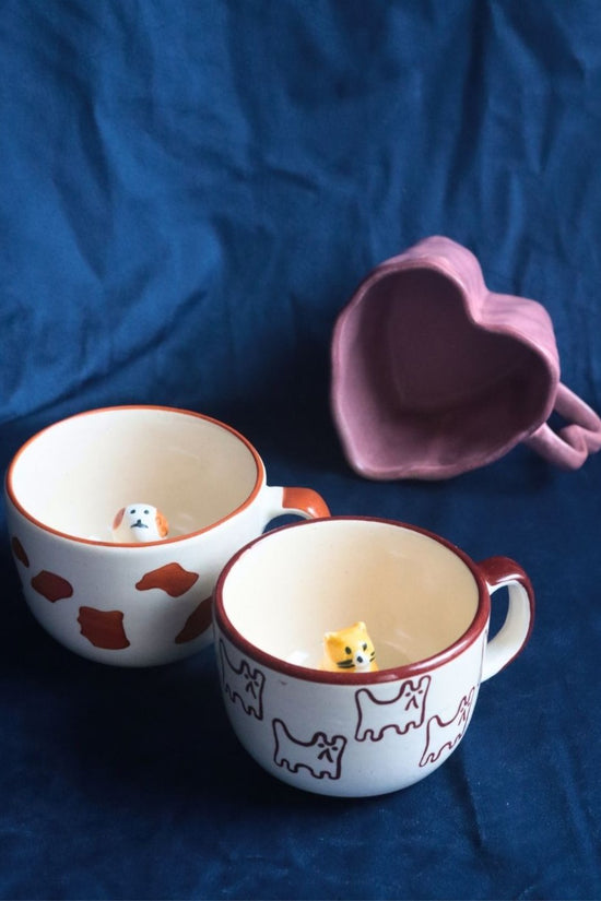 Set of 3 - Pawfect Love Mugs
