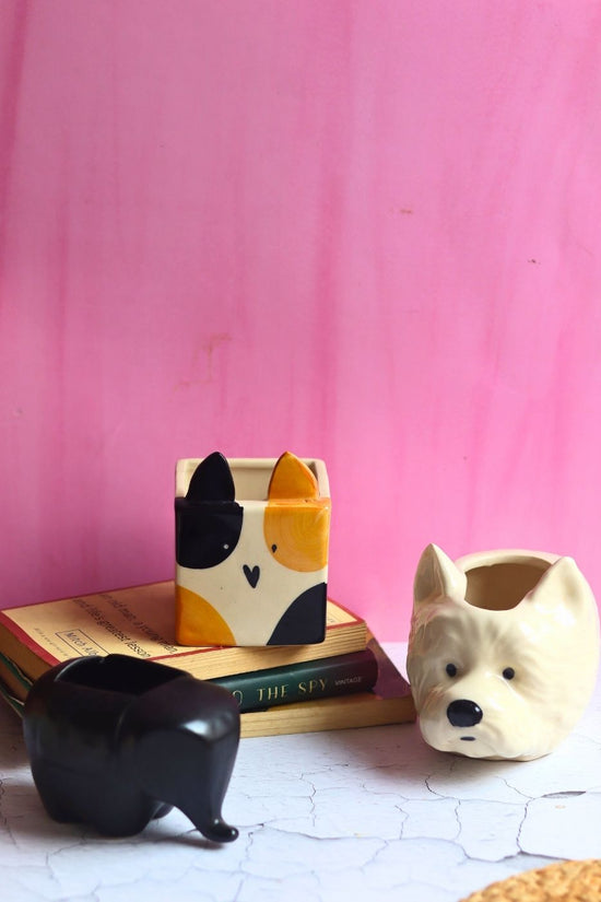 Handmade Set of 3 Aesthetic Planters