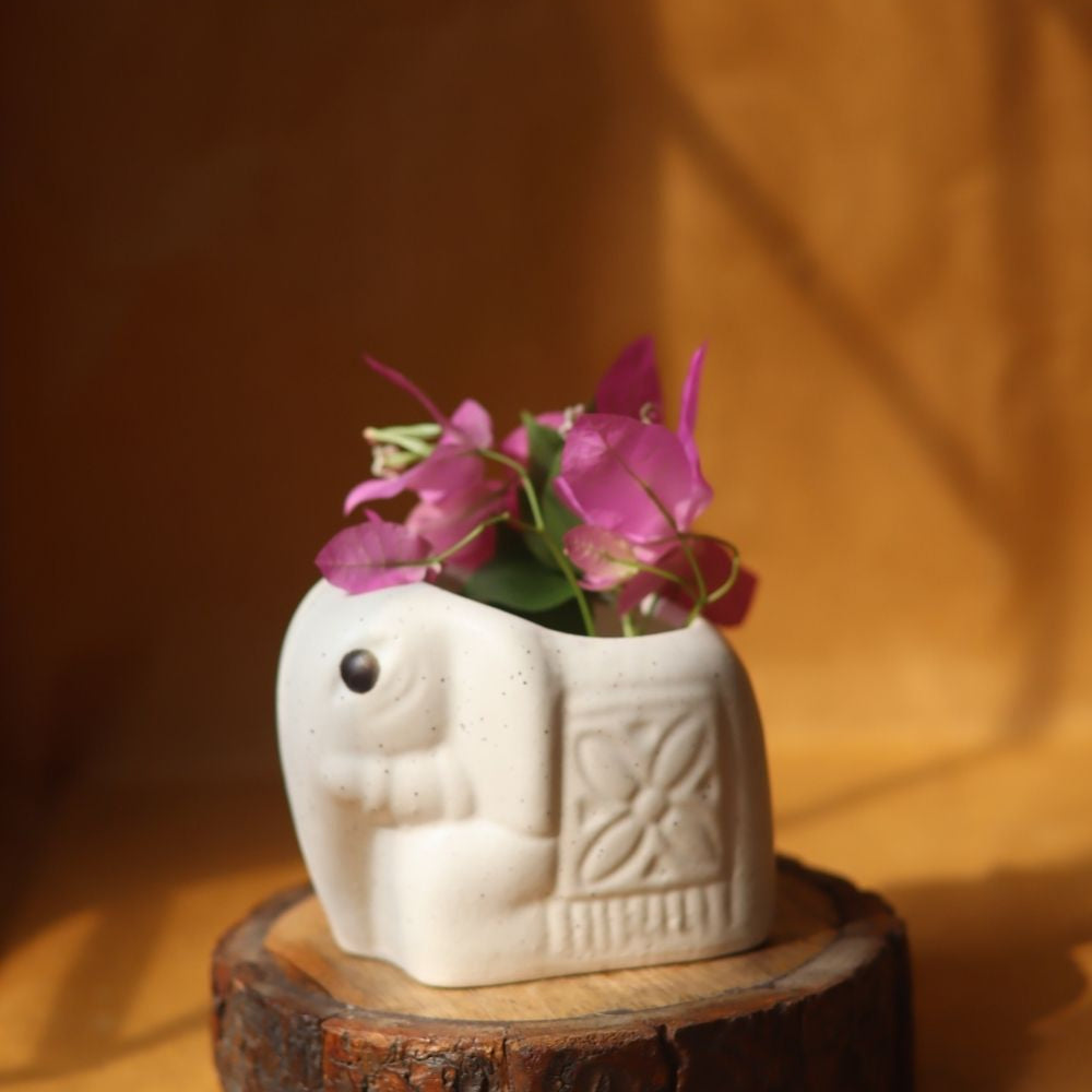 Handmade Indie Ele Planter