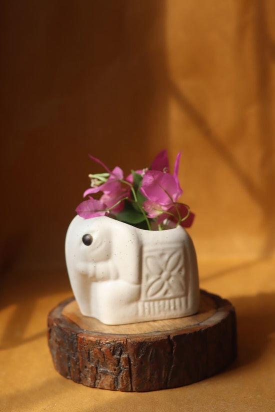 Handmade Indie Ele Planter