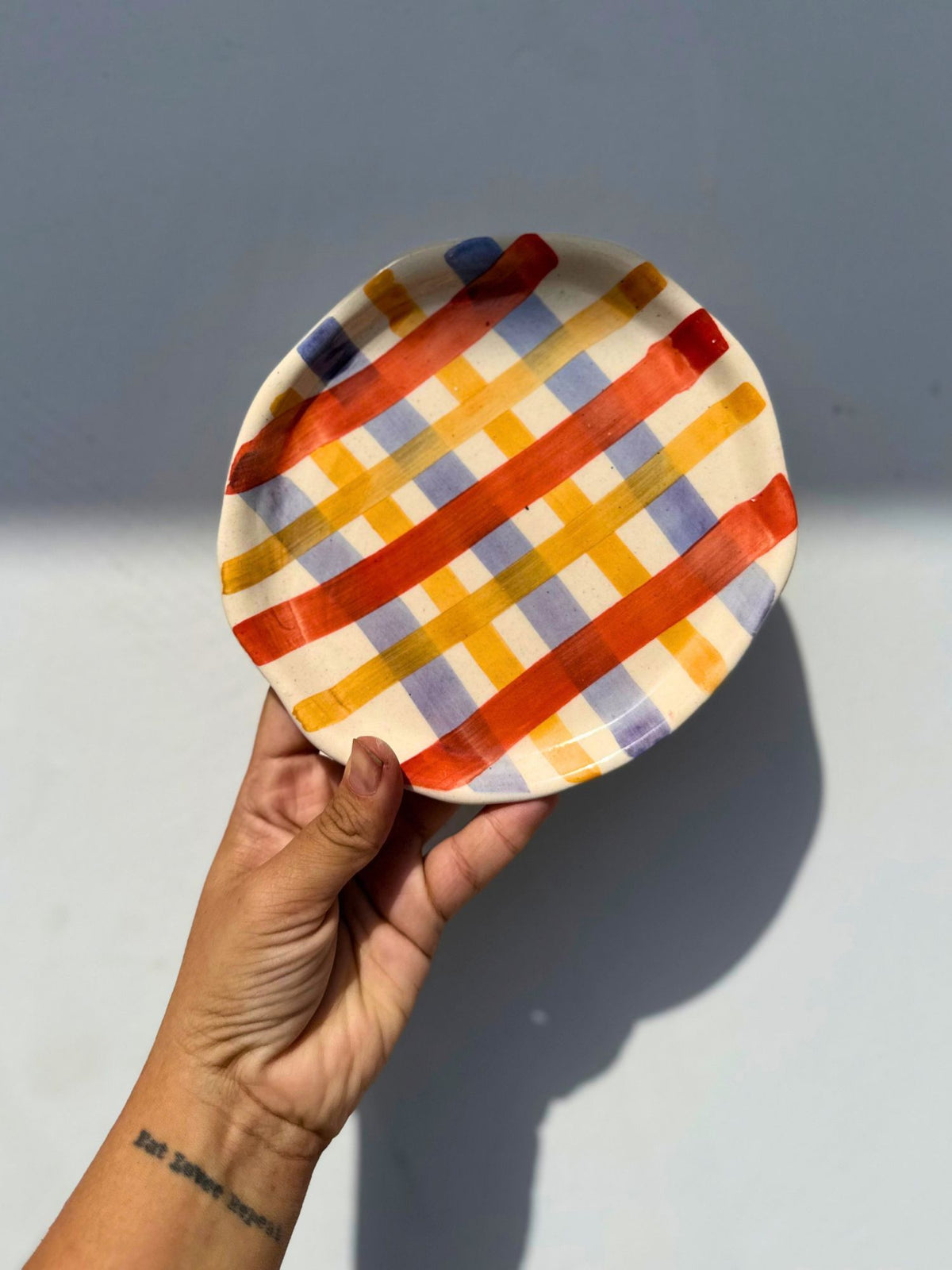 Handmade Candy Land Dessert Plate