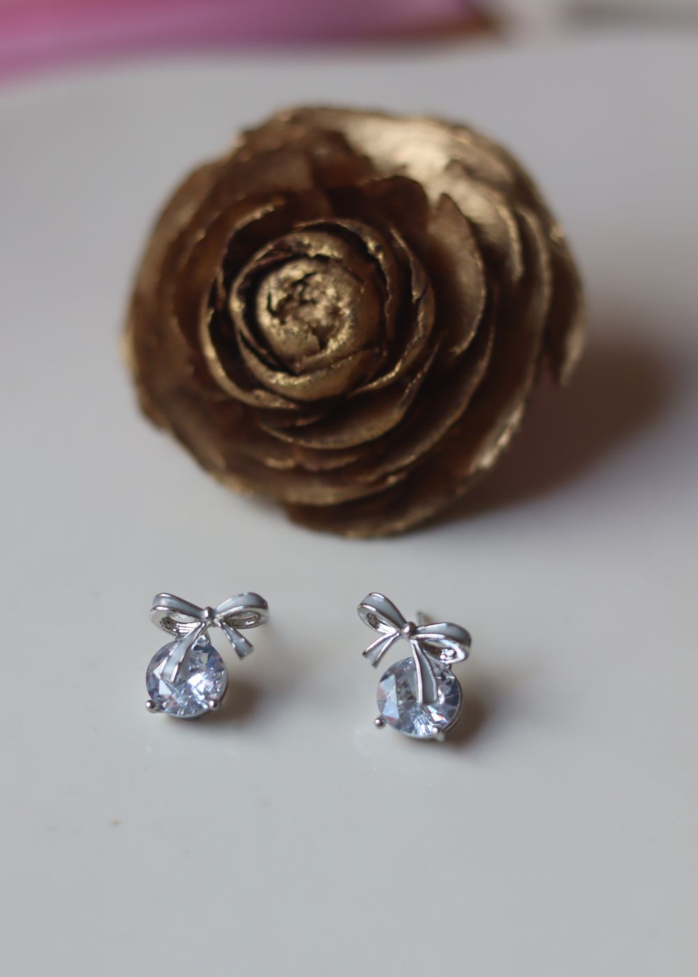 Silver Charm Earrings handmade in India