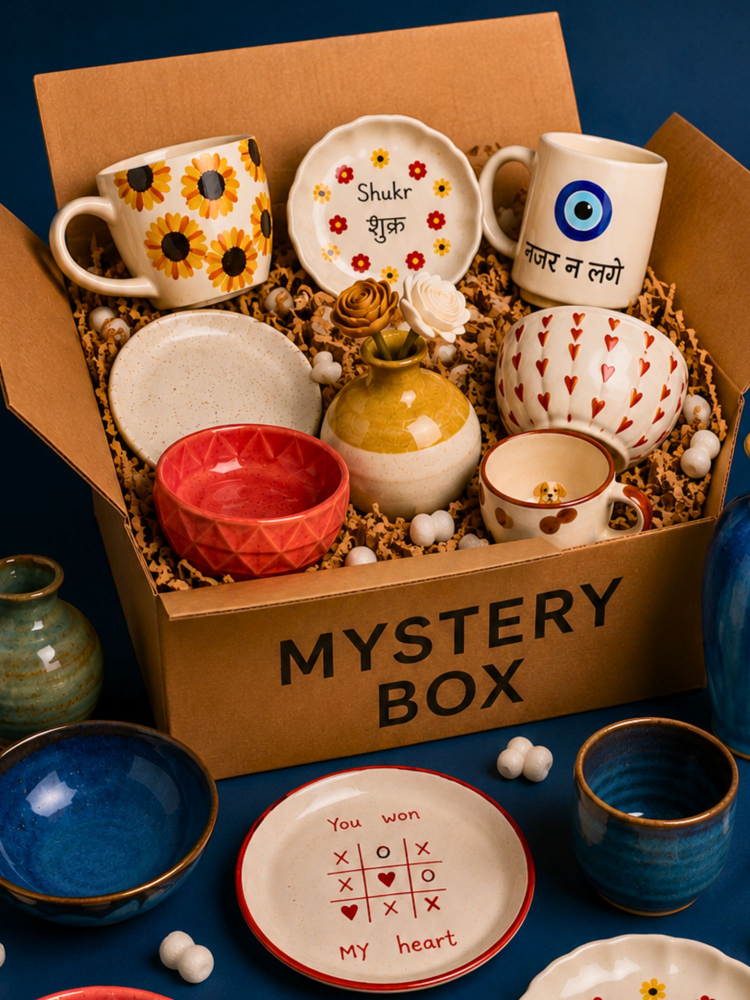 Ceramic mystery box worth  Rs.2199/- for Rs.1799/-