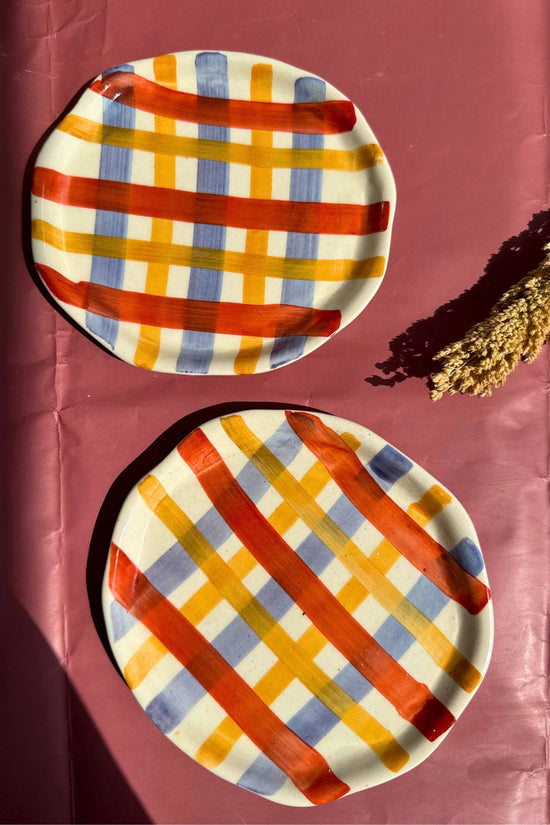 Candy Land Dessert Plate made by ceramic