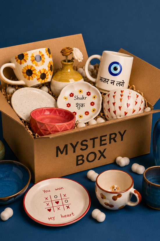 Ceramic mystery box worth  Rs.1799/- for Rs.1299/-