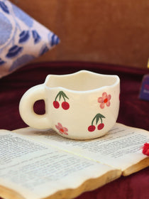 Handmade Cherry Fields Mug