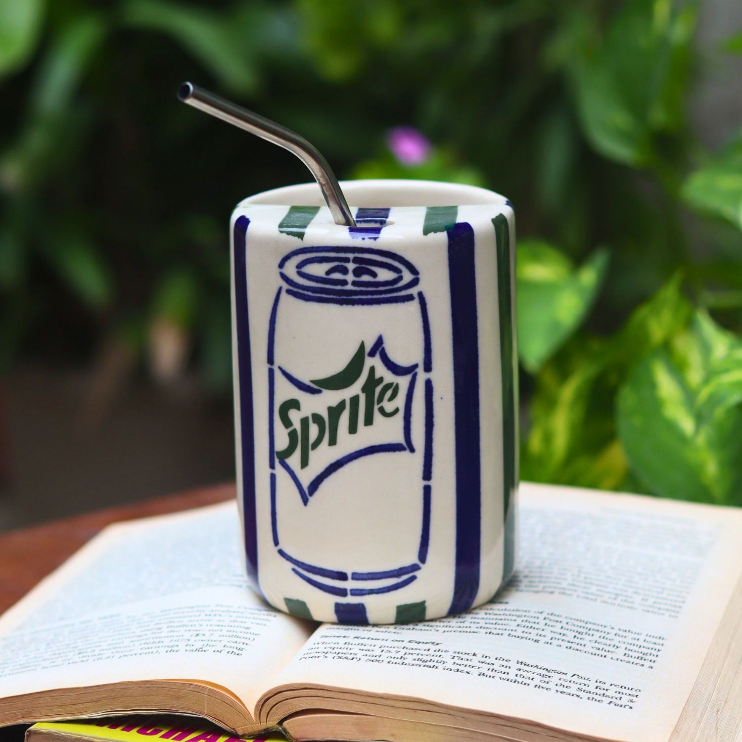 Handmade Sprite Tumbler